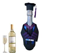 Mémateur de vin final, couvercle de bouteille du manteau à vin | Couvre-bouteille de vin décorative Couvre le baccalauréat-topper | Party Tension Party Accessoires pour les célibataires, la famille, l