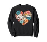 Memaw Floral Heart for Mother's Day Sweatshirt