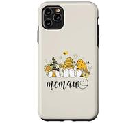 Memaw Grandma Women Cute Gnomes with Bees Sunflower Coque pour iPhone 11 Pro Max