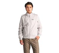 Members Only Original Iconic Racer Jacket Veste en Coton légère, Gris Clair, M Homme