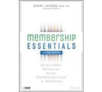 Membership Essentials by The American Society of Association Executives ASAE Jacobs American Society Of Association Executives Asae , Sheri (Auteur)