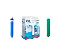 Membrane 50 GPD + Pack de 3 filtres osmose + Postfiltre reminéralisant. Pack de 3 filtres composé de 1 sédiment, 1 GAC Carbon, 1 Block Carbon. Babagua.