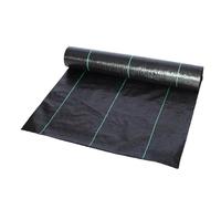 Membrane De Contrôle Des Mauvaises Herbes - PP, 2250 G, Tissu Barrière Contre Les Mauvaises Herbes, Perméable À L'eau Et Respirant | Couvre-sol Robuste, Tissu Paysager Pour De Fleurs De Verger,