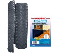 Jardibric - Membrane de Fondation 1 m x 10 m - Protection Soubassement Bi-Couche en PE-HD à Alvéoles - 400 g/m², 520 Microns - Protection Fondation - Feuille de protection pour parois enterrées