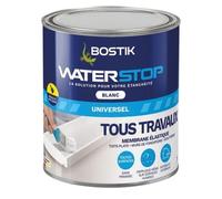 Membrane d'étanchéité blanc Waterstop 1kg - BOSTIK WATERSTOP-BLANC-1KG