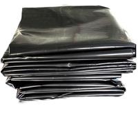 Membrane D'étanchéité De Toit Noire, Doublure De Citerne De Jardin, Membrane Imperméable D'étang À Poissons, Étanche À l'eau Et Aux Fuites, Épaissie À 0,5mm, 3X6M(2x3m)