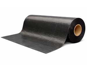 Membrane d'étanchéité de toiture en élastomère bitumineux avec revêtement en aluminium coloré 5 m². Toiture métallique en rouleau. Autocollant Format 1 x 5 m Couleur Noir. Fabriqué en Allemagne