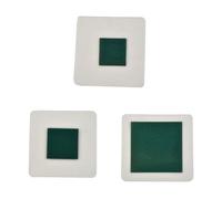 Membrane d'observation de champ pour visualisation de champ magnétique statique, film de détection flexible vert foncé, outil de recherche éducatif et scientifique 50 x 50 mm