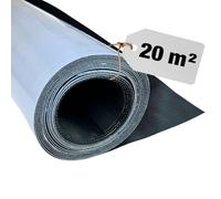 Membrane EPDM Autocollante pour Toiture EasyStick - Ultra Résistante & Étanche - Idéale pour abri de jardin, carport et toit plat - Facile à Poser, Longue Durée de Vie - 100cm de large x 20m de long