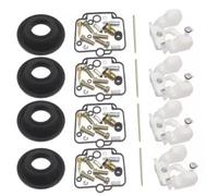 Membrane et Joints Kit Kit De Réparation De Carburateur De Moto Compatible Avec Triumph Pour Daytona 600 900 1200 Vitesses Pour Triple Diaphragme De Piston À Assemblage Flotteur(B Style)