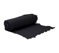Membrane Géotextile Polyester Noir 1 x 150 m Rouleau Drainage Jardin | Fibre polyester durable, perméable à l'eau, coupe facile aux ciseaux, -mauvaises herbes, sous-couche gazon, séparation