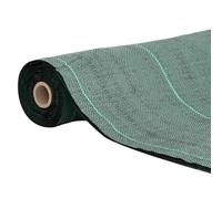Membrane -Mauvaises Herbes en Polypropylène, 2 x 10 m, Vert | PP stabilisé UV, perméable à l'eau et à l'air, découpe libre, pose facile, usage extérieur polyvalent