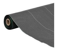 Membrane -Mauvaises Herbes PP 1,5 x 50 m, Toile de Désherbage | Polypropylène stabilisé UV, perméable à l'eau et à l'air, découpe libre, fixation par piquets, usage jardin et aménagement