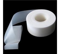 Membrane PTFE, feuille plastique blanche de 1 m de long, épaisseur de plaque PTFE fine de 0,03 à 0,2 mm, autolubrifiante, 1 pièce(0.05x100mm)