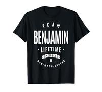 Membre à Vie de l'équipe Benjamin Nom drôle Benjamin T-Shirt
