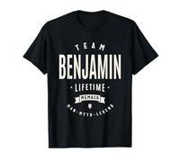 Membre à vie de l'équipe Benjamin Nom drôle Benjamin T-Shirt