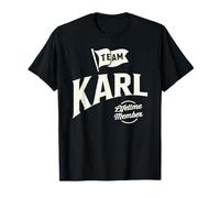 Membre à vie de l'équipe Karl Funny Name Karl T-Shirt