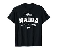 Membre à Vie de l'équipe Nadia Nom drôle Nadia T-Shirt