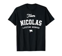Membre à Vie de l'équipe Nicolas Funny Name Nicolas T-Shirt