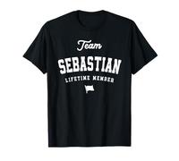 Membre à Vie de l'équipe Sebastian Nom drôle Sebastian T-Shirt
