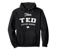 Membre à Vie de l'équipe Ted Nom drôle Ted Sweat à Capuche