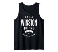 Membre à Vie de l'équipe Winston Nom drôle Winston Débardeur