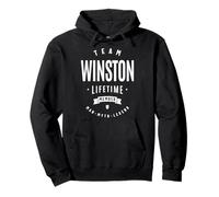 Membre à Vie de l'équipe Winston Nom drôle Winston Sweat à Capuche