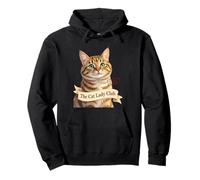 Membre du Cat Lady Club Fier Tabby Sweat à Capuche