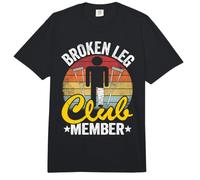 Membre du Club de Jambe cassée, blessure de rétablissement, Chirurgie des Jambes cassées Comfort Colors Adult Heavyweight T-Shirt