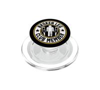 Membre du Club de Jambe cassée, blessure de rétablissement, Chirurgie des Jambes cassées PopSockets PopGrip pour MagSafe