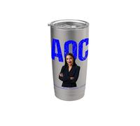 membre du Congrès Alexandria Ocasio-Cortez mieux connu sous le nom d'AOC Gobelet isotherme en acier inoxydable double paroi