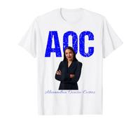 Membre du Congrès Alexandria Ocasio-Cortez Mieux connu sous Le nom d'AOC T-Shirt Graphique avec Valeur