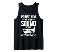 Membre du Groupe Brass Instrument Praise Him Mellophone Débardeur