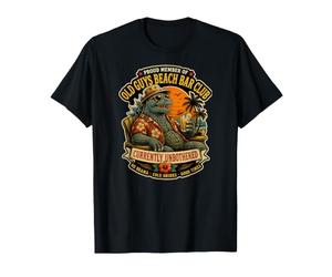 Membre Fier de Old Guys Beach Bar Club Old Man Unbothered T-Shirt