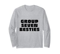 Membres Elite du Groupe 7 Seven Besties Manche Longue