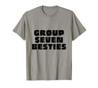 Membres Elite du Groupe 7 Seven Besties T-Shirt