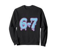 Meme 67 Six Seven Italian Brainrot Graphique Chiffres Sweatshirt
