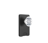 Meme Alpha Wolf Brainrot de l'Université Sigma Wolf PopSockets PopWallet pour MagSafe