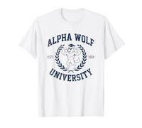 Meme Brainrot de l'Université Alpha Wolf Alpha Wolf T-Shirt