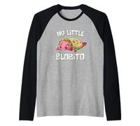 Meme Burrito My Little Blobito Blobfish Lover Manche Raglan