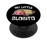 Meme Burrito My Little Blobito Blobfish Lover PopSockets PopGrip Adhésif