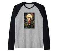 Mème câlin Mignon bébé Singe nommé Punch Peluche câlin Manche Raglan