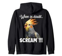 Mème calopsitte drôle T, Oiseau Hurlant pour Les Fans Sweat à Capuche