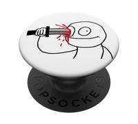 Mème Carnet de Croquis désordonné Solide lâche Gén Z méta PopSockets PopGrip Adhésif