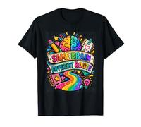 Même Cerveau Itinéraire différent Neurodiversité Acceptation Esprit T-Shirt