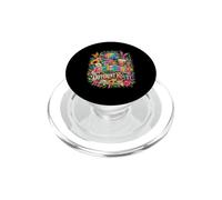 Même Cerveau Route différente Neurodiversité Penseur Unique PopSockets PopGrip pour MagSafe