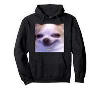 Meme Chien Flou Visage de Chihuahua drôle « Ladies » Sweat à Capuche