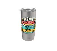 Même Consigne Nouvelle Explication AESH Gobelet isotherme en acier inoxydable double paroi