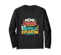 Même Consigne Nouvelle Explication AESH Manche Longue