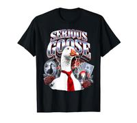 Meme d'affaires drôle et sérieux en Forme de Bootleg en Forme d'oie T-Shirt Graphique avec Valeur